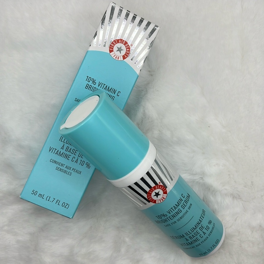 First Aid Beauty (FAB) 10% Vitamin C Brightening Serum with Vitamin E & Squalane